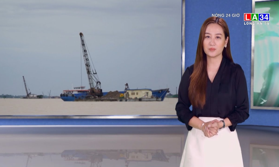 Kiến nghị dừng khai thác cát từ cầu Mỹ Thuận đến phà Đình Khao