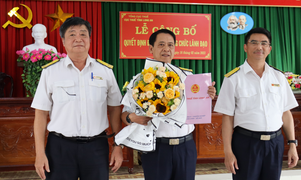Ông Nguyễn Trung Trực giữ chức vụ Phó Chi cục trưởng  Chi cục Thuế khu vực Cần Giuộc – Cần Đước