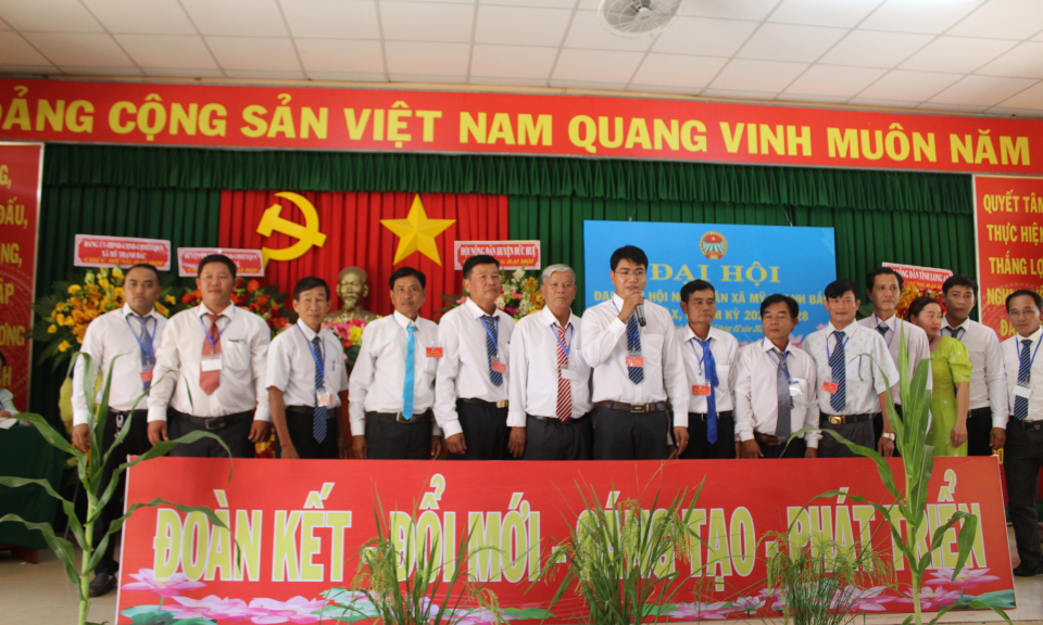 Đức Huệ: Đại hội điểm Hội Nông dân xã Mỹ Thạnh Bắc