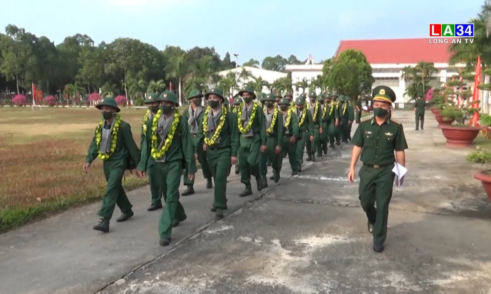 Bộ đội Biên phòng Long An đón nhận 250 chiến sĩ mới năm 2023