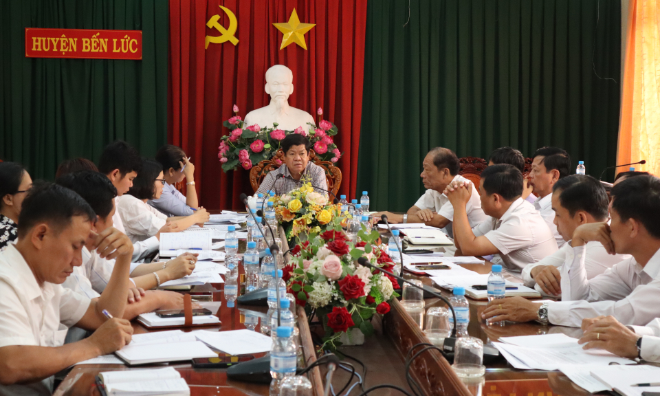 Bến Lức đánh giá công tác đầu tư xây dựng cơ bản 2 tháng đầu năm 2023