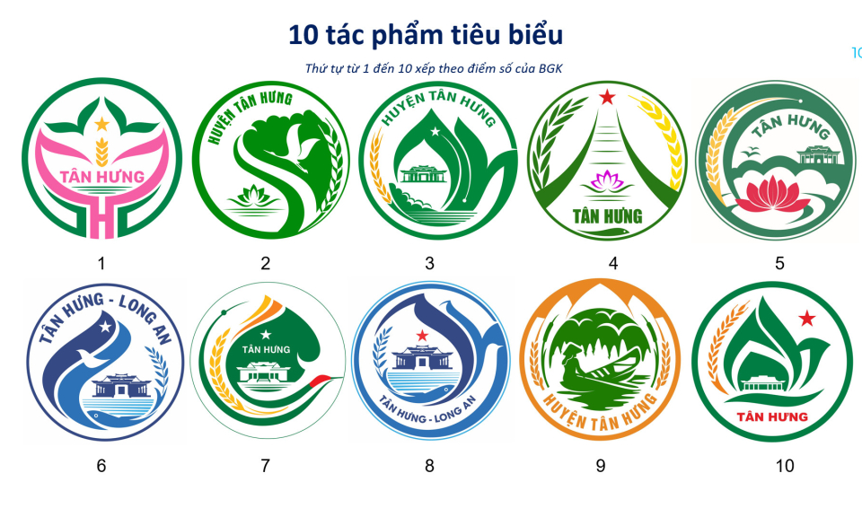Cuộc thi sáng tác biểu trưng huyện Tân Hưng