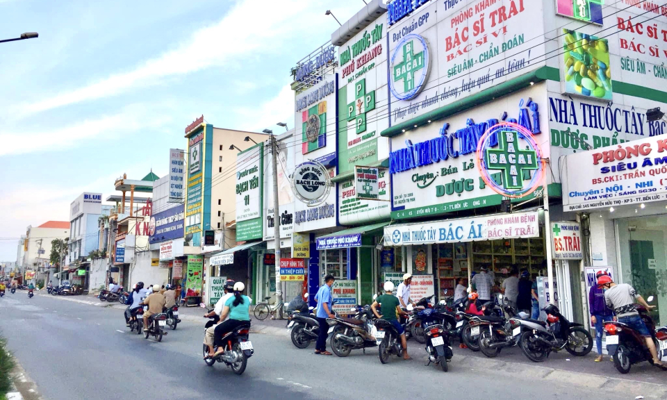Bến Lức tập trung nguồn lực phát triển dịch vụ, thương mại
