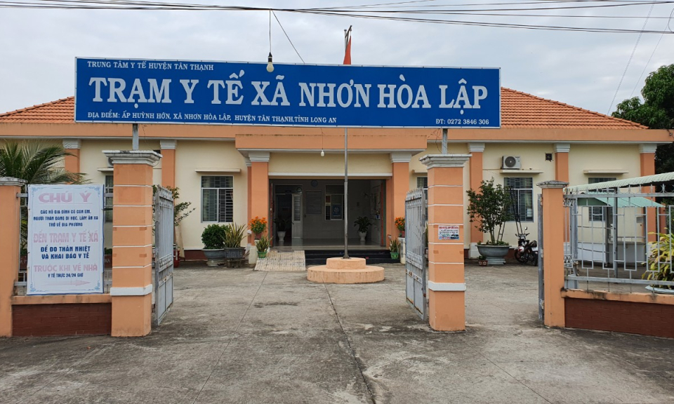 Tân Thạnh: Trạm Y tế xã Nhơn Hòa Lập - Niềm tin yêu của Nhân dân