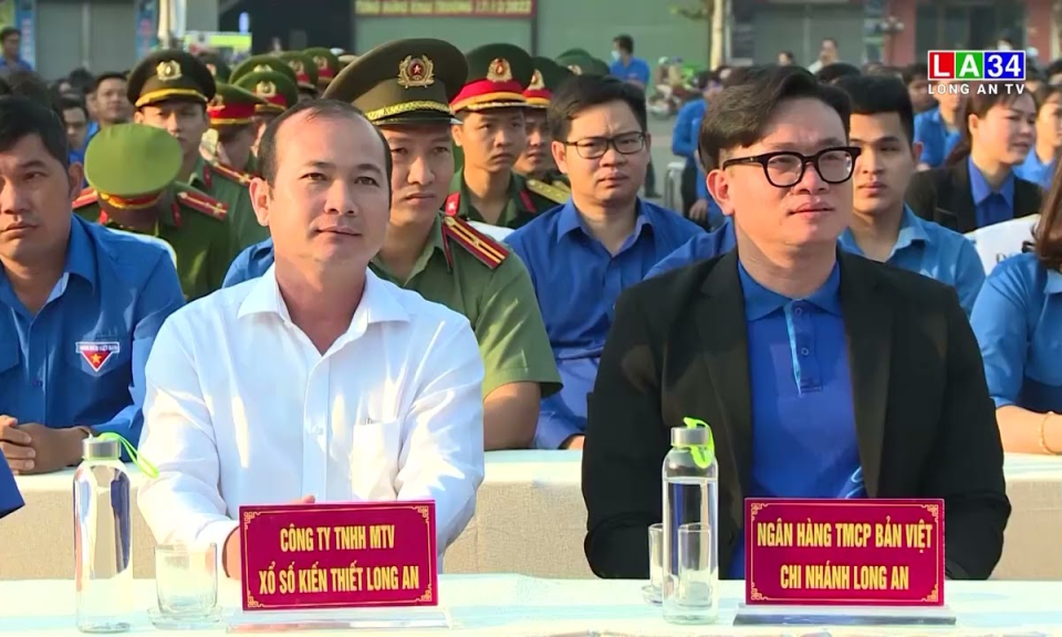 Tuổi trẻ Long An sôi nổi ra quân hưởng ứng Tháng Thanh niên năm 2023