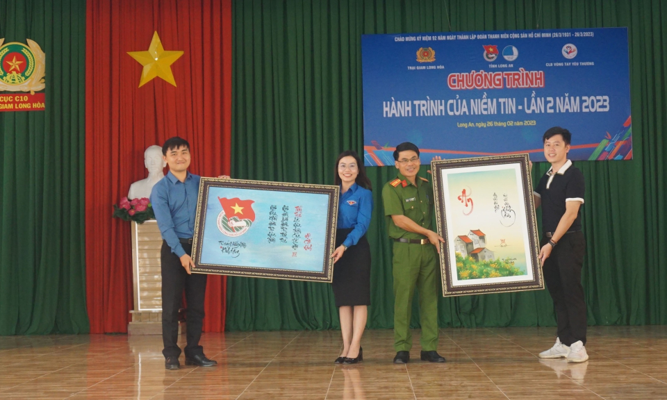 Bến Lức: “Hành trình của niềm tin” lần 2 năm 2023 đến với Trại giam Long Hòa