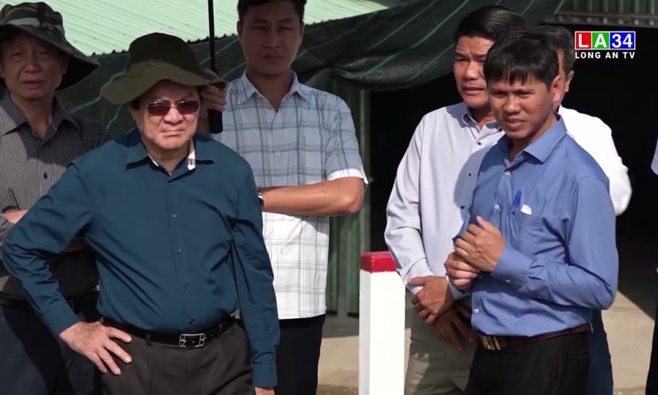 Nguyên Chủ tịch nước Trương Tấn Sang dự khánh thành cầu giao thông nông thôn