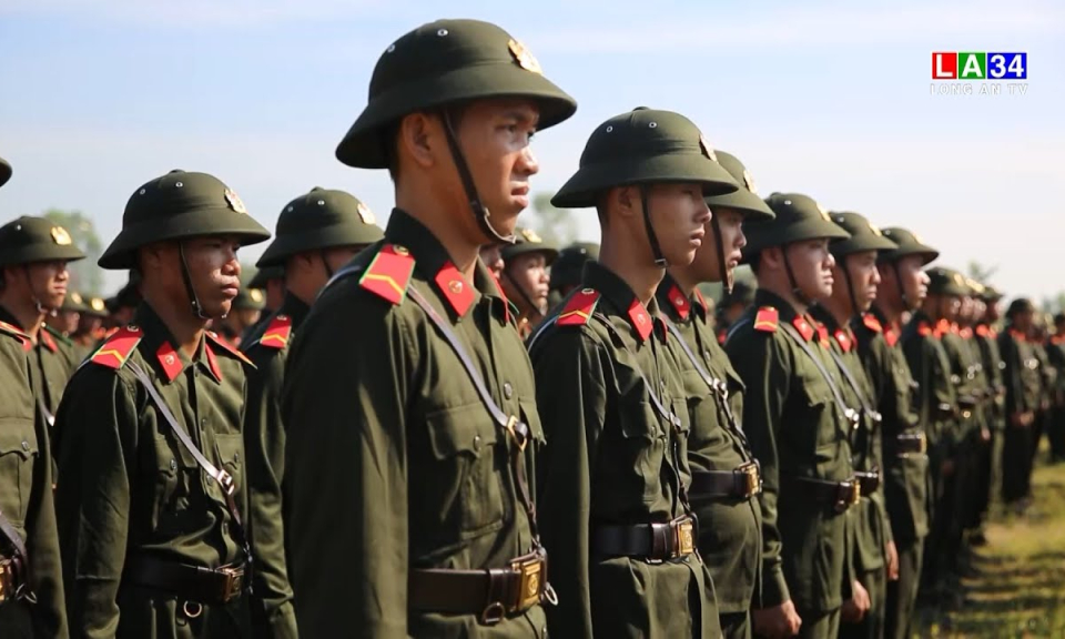 Trung đoàn CSCĐ Đông Nam tổ chức Lễ khai giảng khóa huấn luyện công dân thực hiện nghĩa vụ quân sự