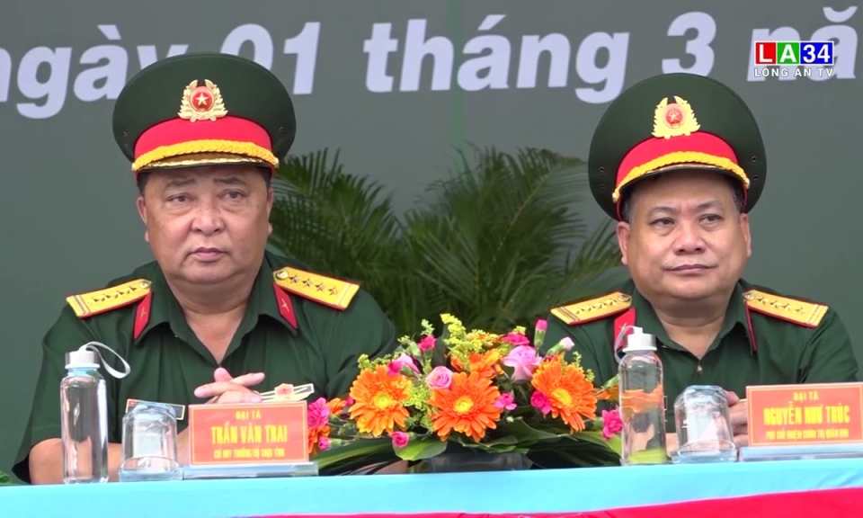 LLVT tỉnh Long An tổ chức Lễ ra quân huấn luyện năm 2023