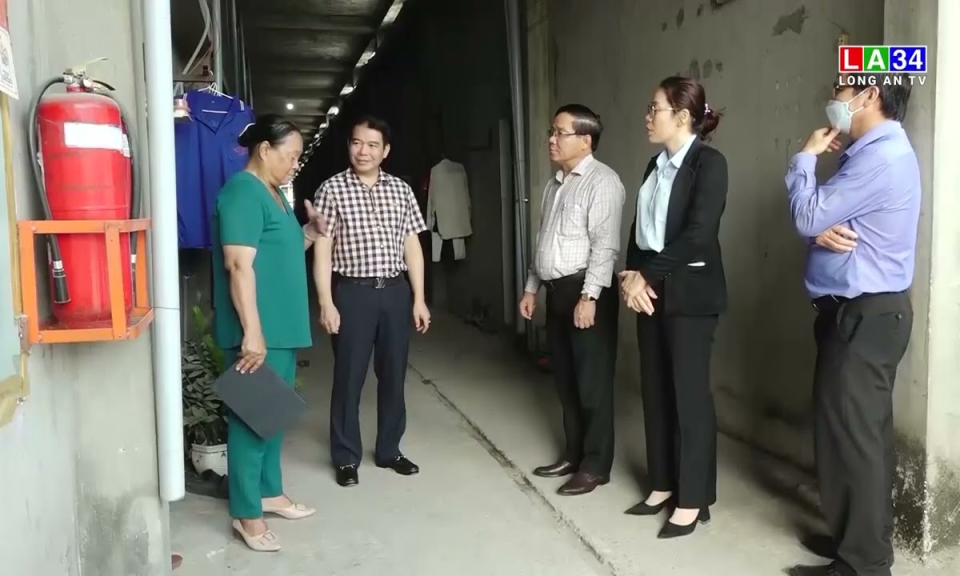 Khảo sát thực tế dự án Khu nhà ở công nhân Đông Quang, xã Đức Hòa Hạ, huyện Đức Hòa
