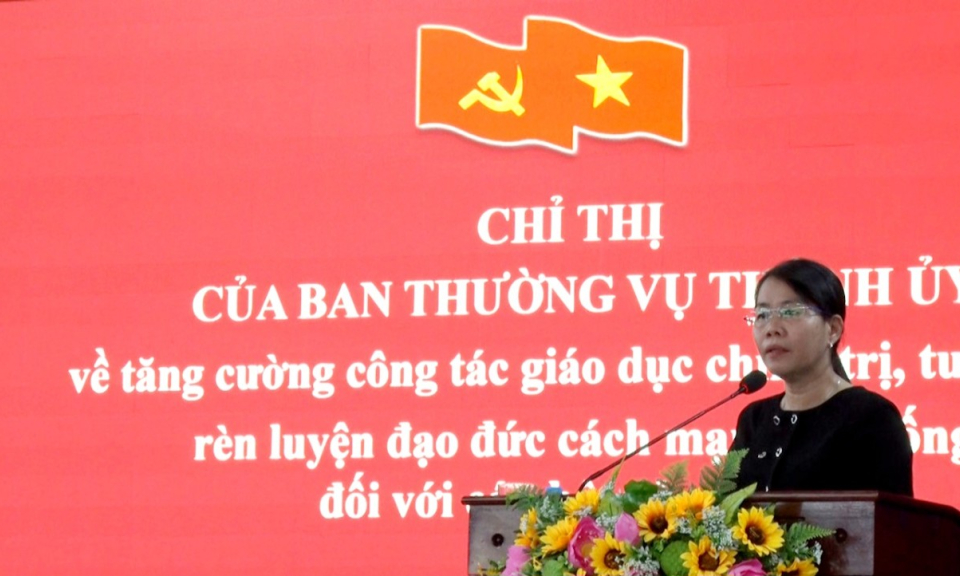 Thành phố Tân An: Hội nghị triển khai, quán triệt các Nghị quyết, Chỉ thị của Thành ủy