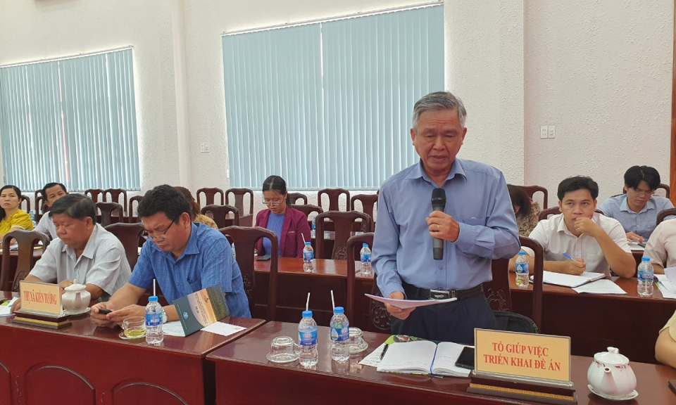 Tân Thạnh triển khai thực hiện  đề án thí điểm xây dựng  vùng nguyên lệu cây ăn quả vùng Đồng Tháp Mười