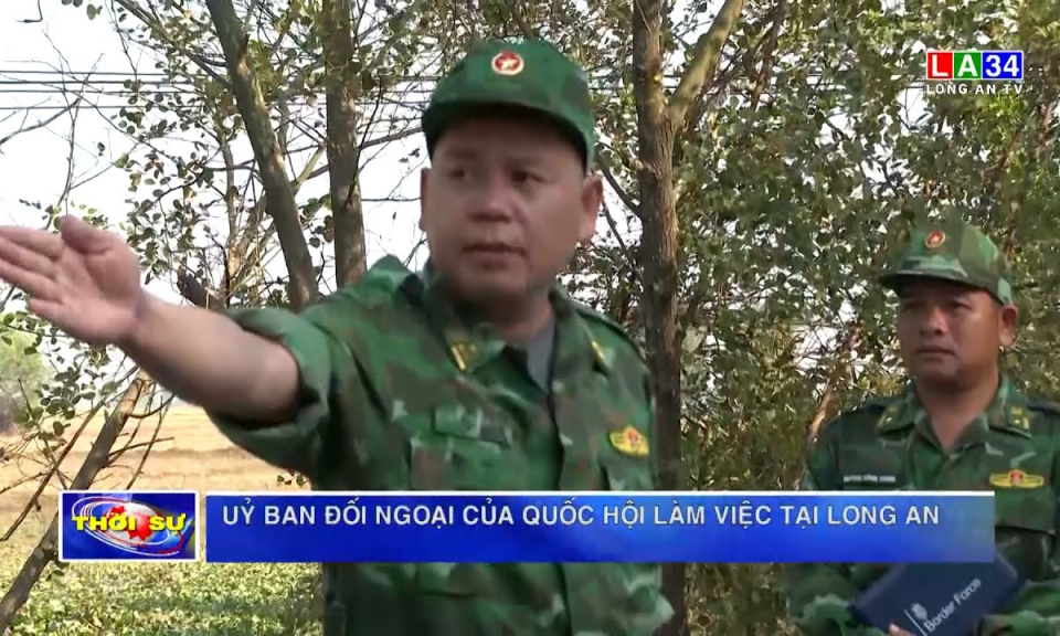 Uỷ ban Đối ngoại của Quốc hội làm việc tại Long An