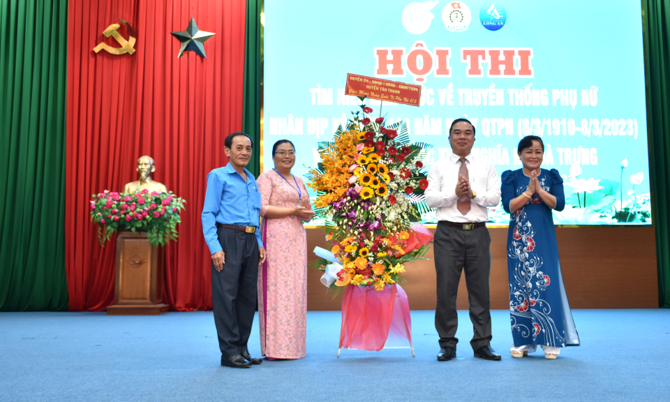 Tân Thạnh sôi nổi các hoạt động chào mừng Ngày Quốc tế Phụ nữ 8/3 