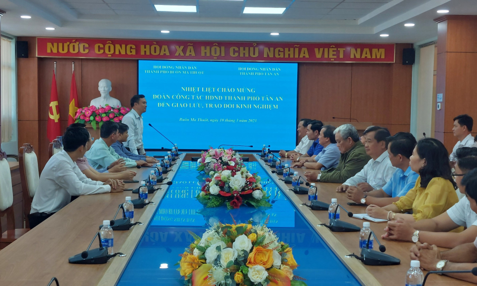 HĐND thành phố Tân An học tập kinh nghiệm tại các thành phố ngoài tỉnh Long An