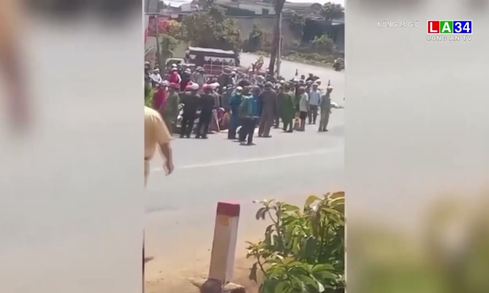 Sau tai nạn, tài xế xe tải bỏ chạy hơn 30 km thì bị bắt giữ