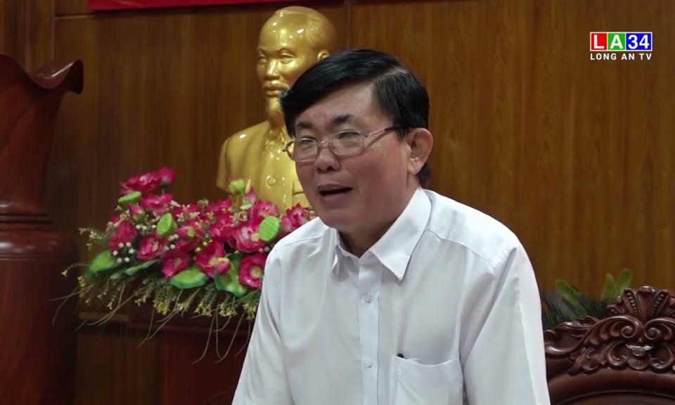 Cần Giuộc: Ban Tuyên giáo Tỉnh ủy Long An khảo sát tình hình thực hiện công tác khoa giáo