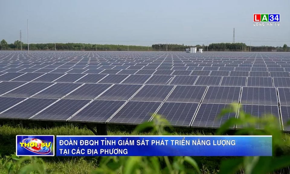 Đoàn ĐBQH tỉnh giám sát phát triển năng lượng tại các địa phương