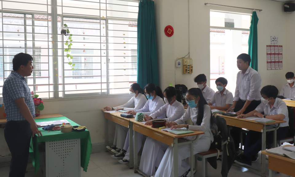 Bến Lức tăng tốc ôn thi tốt nghiệp Trung học Phổ thông