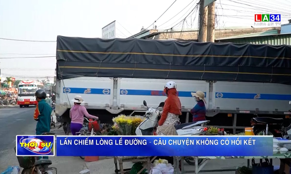 Lấn chiếm lòng lề đường – Câu chuyện không có hồi kết