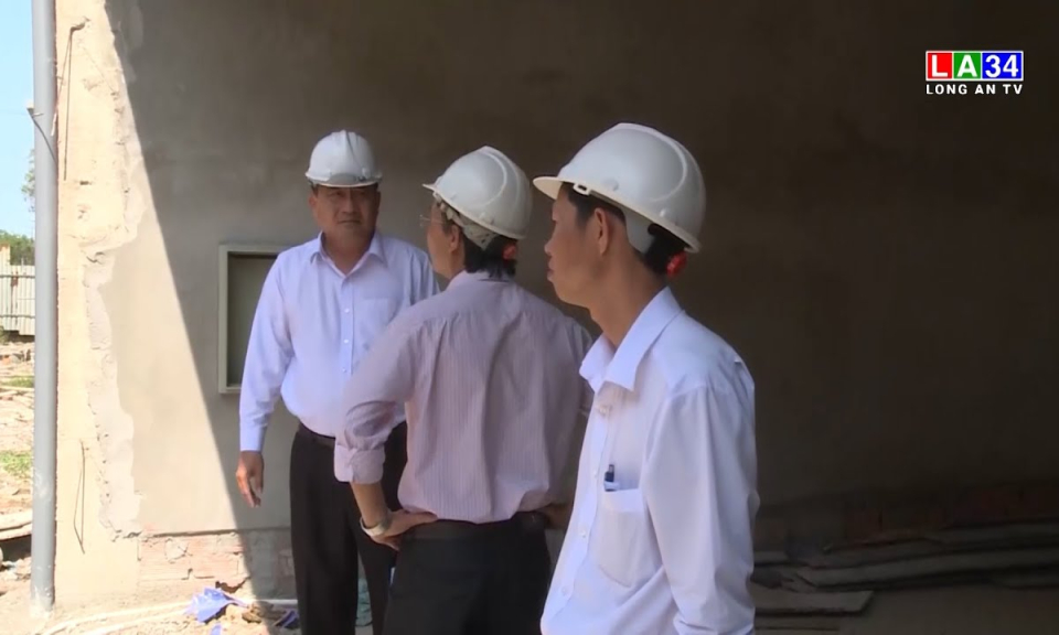 Châu Thành: Kiểm tra tiến độ thực hiện các công trình xây dựng cơ bản