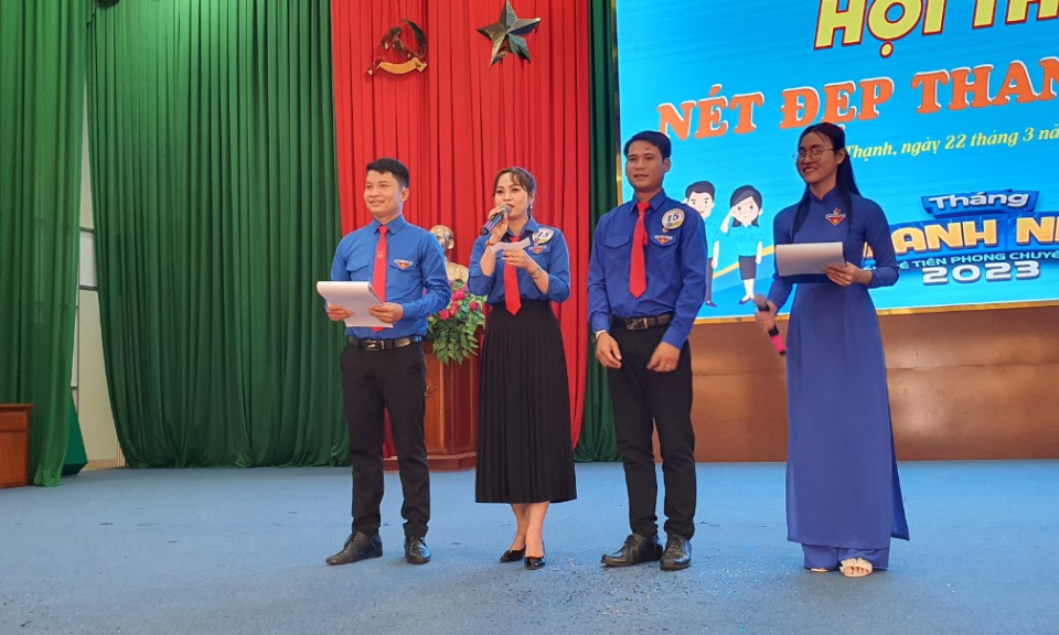 Huyện đoàn Tân Thạnh tổ chức Hội thi nét đẹp Thanh niên