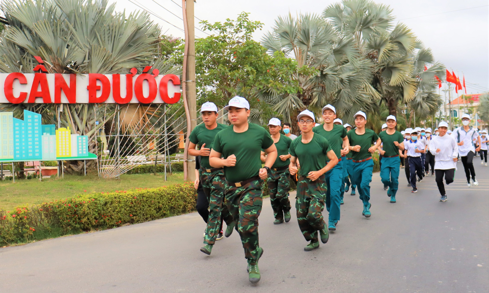Cần Đước tổ chức Ngày chạy Olympic vì sức khoẻ toàn dân năm 2023