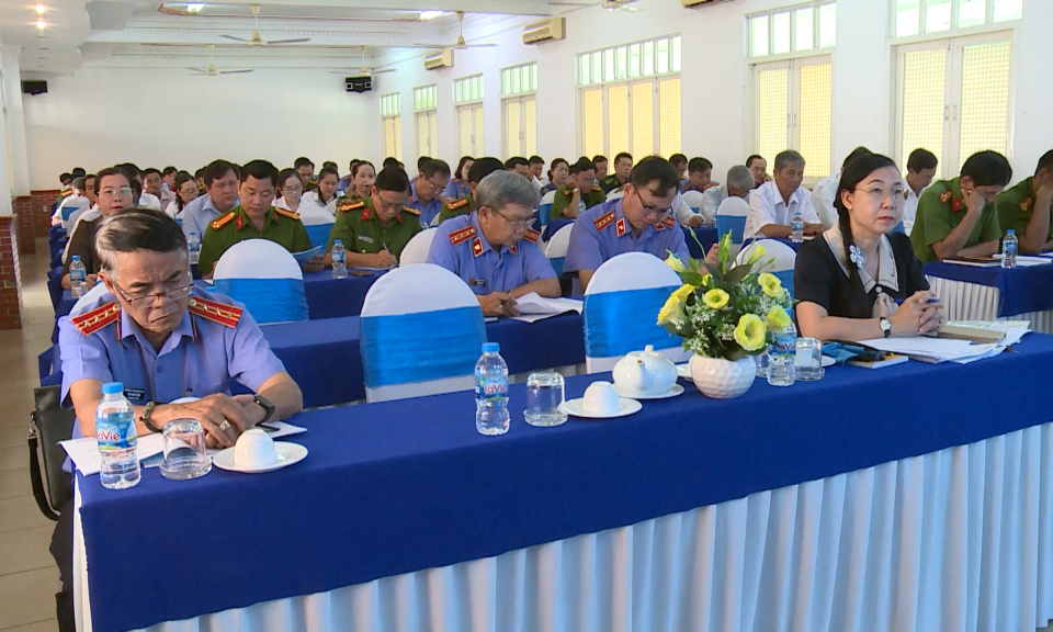 Tập huấn công tác phối hợp thực hiện trợ giúp pháp lý