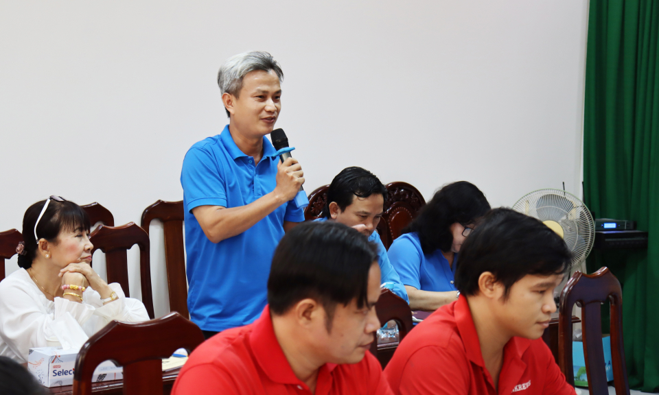 Công đoàn các khu công nghiệp (KCN) tỉnh hội thảo nâng cao năng lực cho cán bộ 