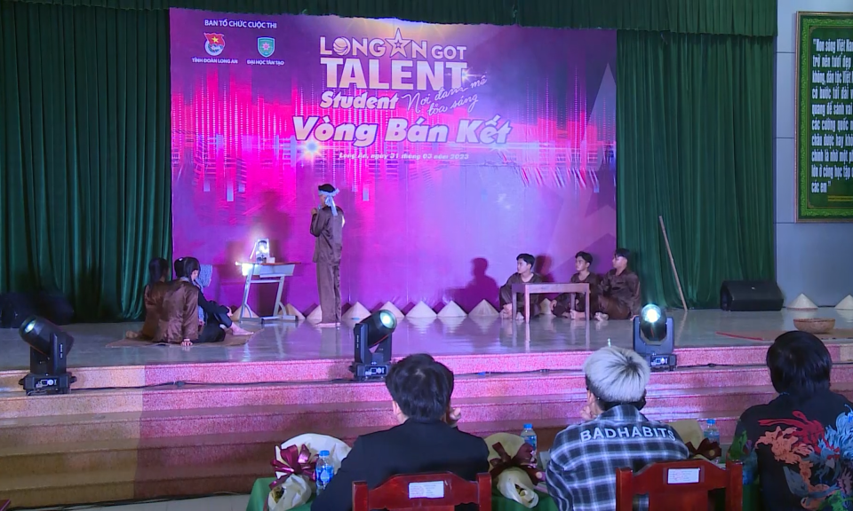 Vòng bán kết Cuộc thi tìm kiếm tài năng học sinh sinh viên tỉnh Long An năm học 2022-2023