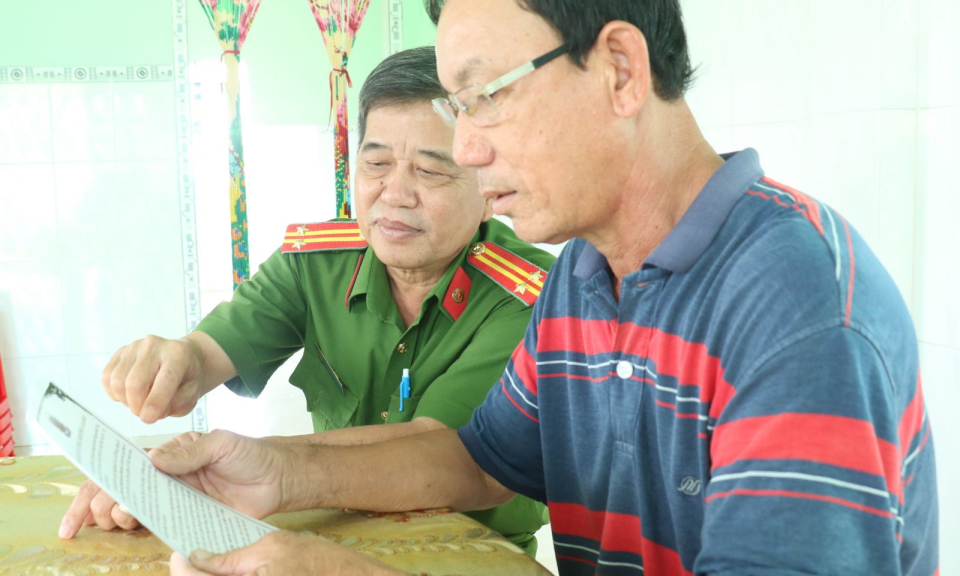 Tân Trụ xóm ấp bình yên, nông thôn văn hóa