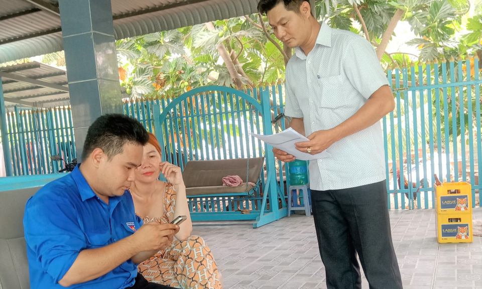 Bến Lức đẩy mạnh điều tra biến động dân số và kế hoạch hóa gia đình năm 2023