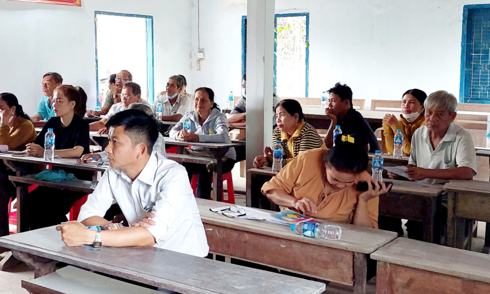 Thành phố Tân An tập huấn kỹ thuật canh tác rau theo hướng hữu cơ