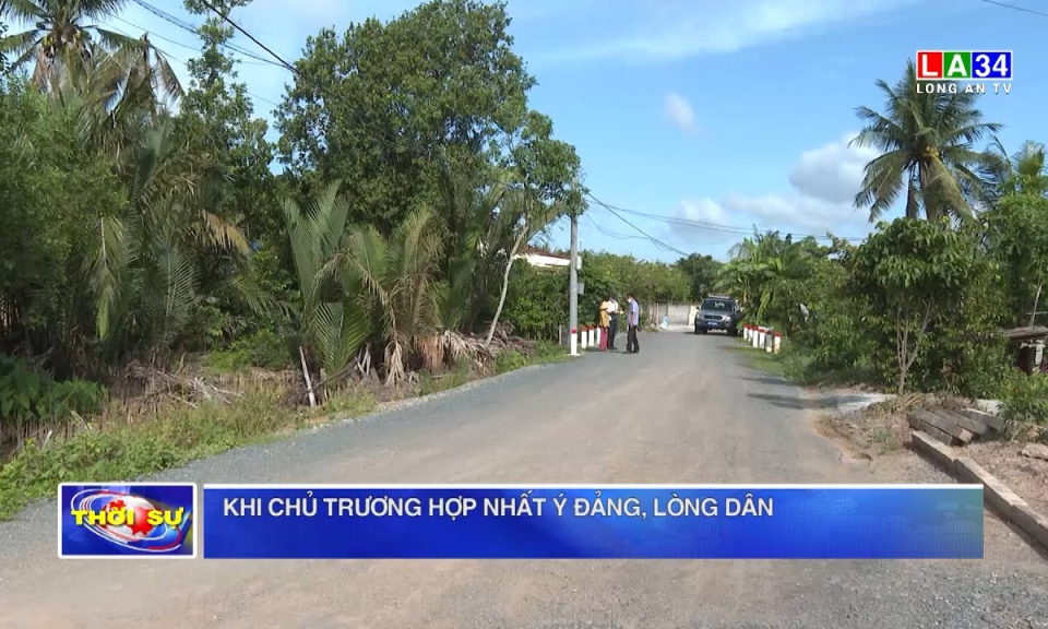 Khi chủ trương hợp nhất ý Đảng, lòng dân