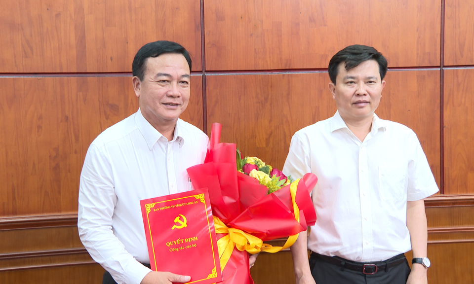 Đồng chí Lê Quốc Gấm được bổ nhiệm lại chức vụ Phó Trưởng Ban Tổ chức Tỉnh ủy