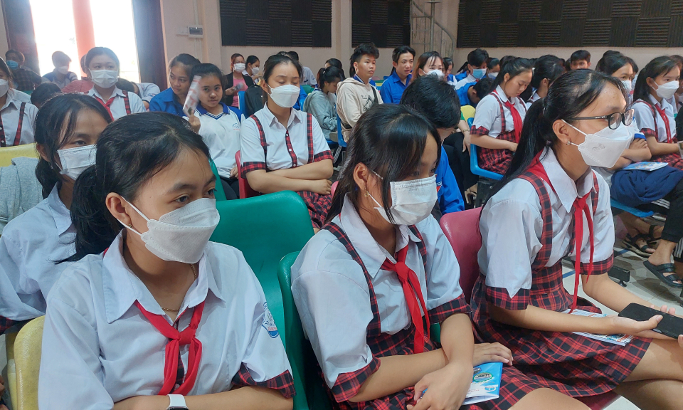 Tân Hưng tư vấn hướng nghiệp, phân luồng cho học sinh Trung học Cơ sở (THCS)