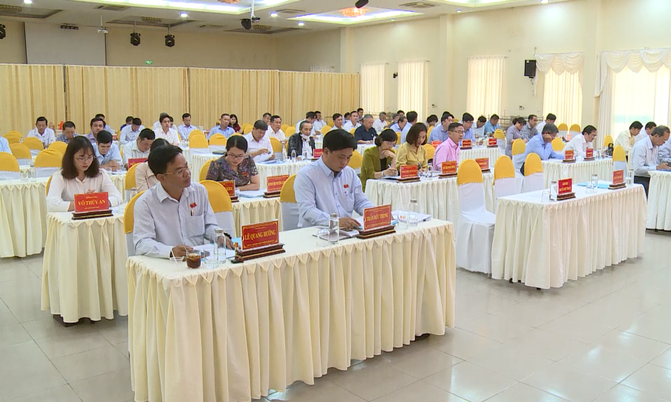 Đảng ủy Khối cơ quan và doanh nghiệp tỉnh (khóa XI) hội nghị lần thứ 12 nhiệm kỳ 2020 - 2025