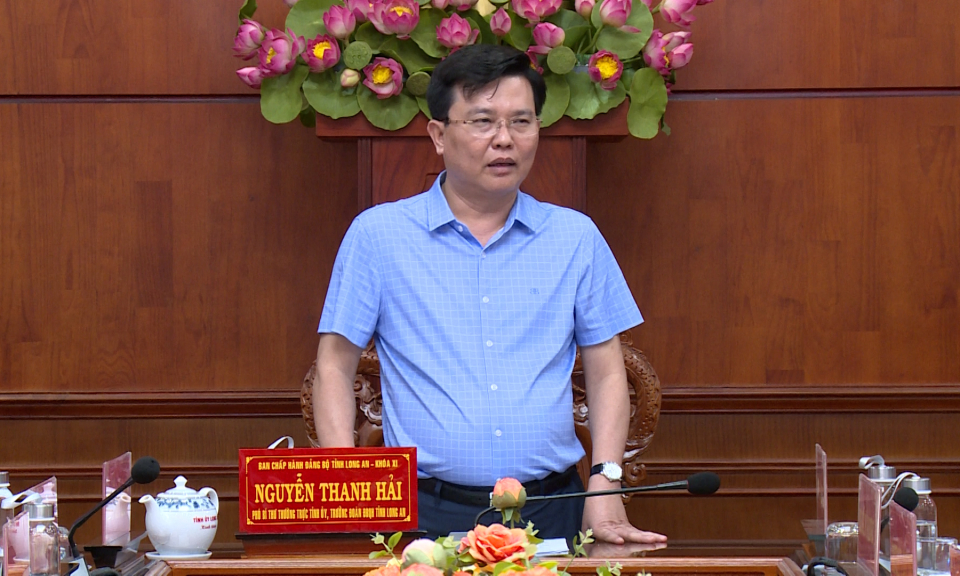 Giao ban các cơ quan khối Đảng, MTTQ và các tổ chức chính trị - xã hội tỉnh quí I/2023