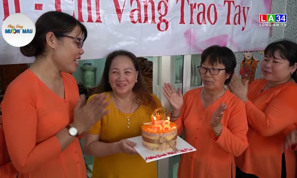 Lan tỏa niềm vui từ mô hình “Sinh nhật chị - Chỉ vàng trao tay”