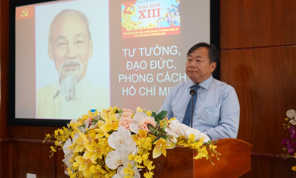 Bến Lức triển khai chuyên đề học tập và làm theo tư tưởng, đạo đức, phong cách Hồ Chí Minh năm 2023.