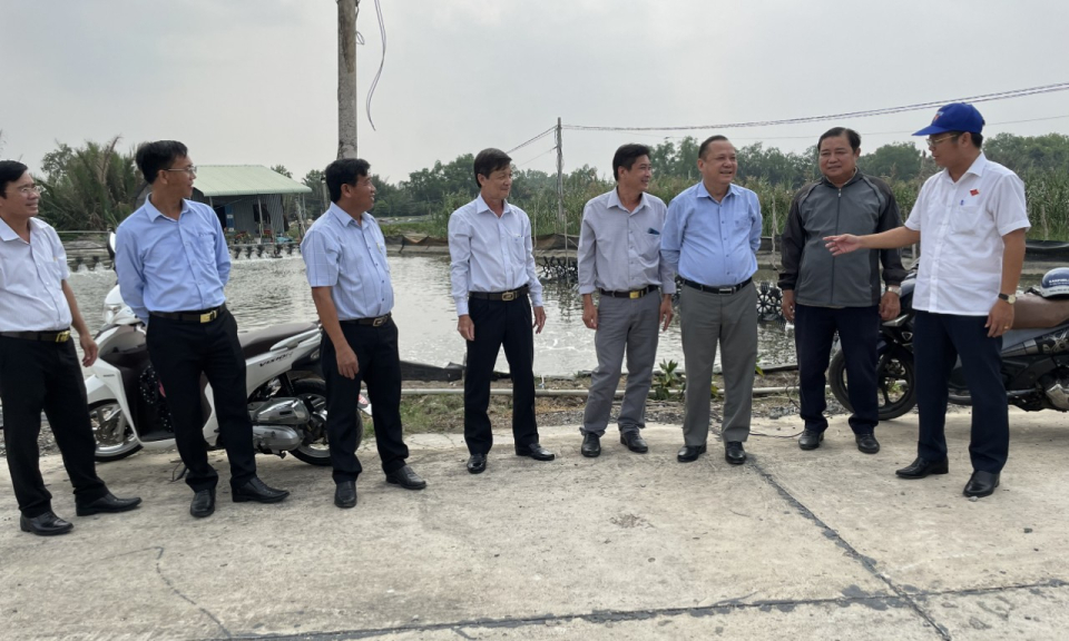 HĐND tỉnh khảo sát quản lý Nhà nước  đối với các di tích lịch sử - văn hóa tại huyện Tân Trụ