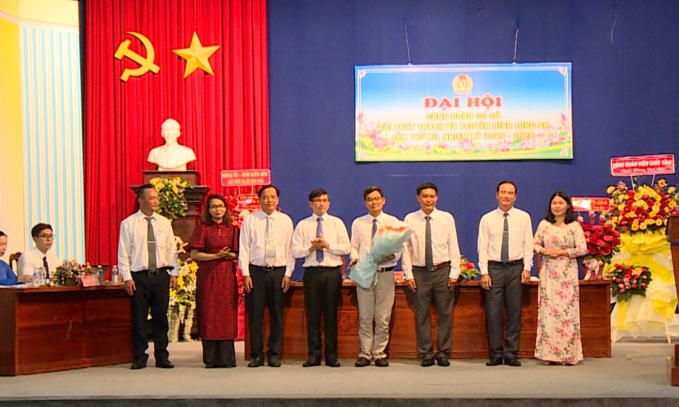 Đại hội Công đoàn cơ sở Đài Phát thanh và Truyền hình Long An lần thứ 12, nhiệm kỳ 2023-2028