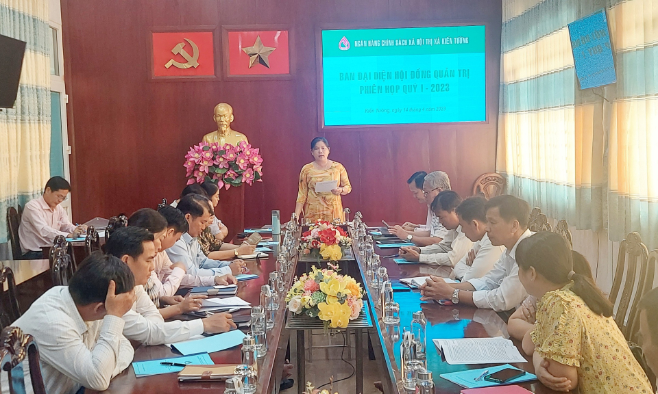 Kiến Tường: Nguồn vốn tín dụng chính sách đạt trên 320 tỉ đồng
