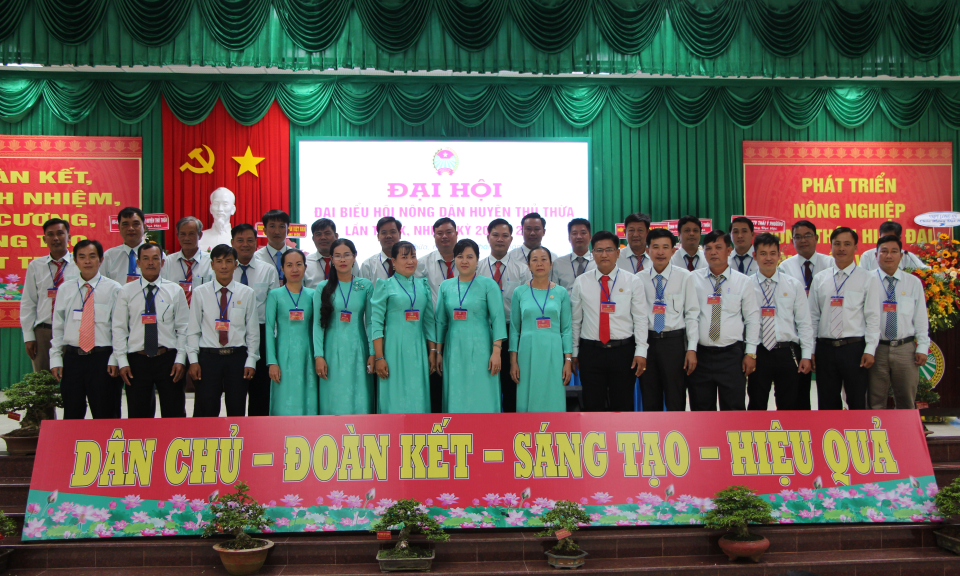 Thủ Thừa: Đại hội đại biểu Hội Nông dân huyện Thủ Thừa nhiệm kỳ 2023 - 2028