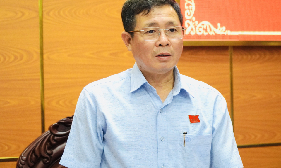 HĐND tỉnh giám sát chuyên đề về cải thiện môi trường đầu tư tại huyện Cần Giuộc