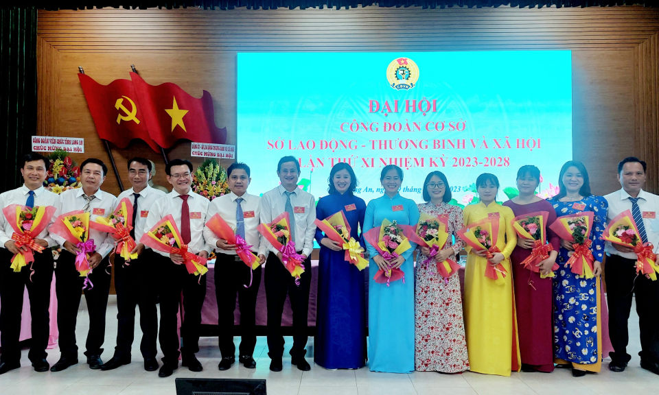 Đại hội Công đoàn cơ sở Sở Lao động - Thương binh và Xã hội nhiệm kỳ 2023 - 2028 