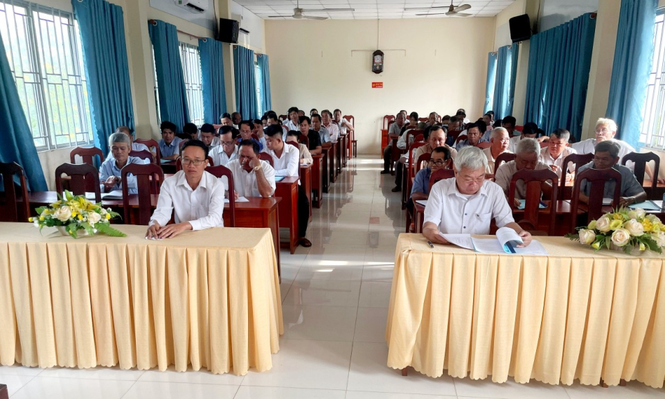 Đức Huệ tập huấn nghiệp vụ công tác Mặt trận năm 2023