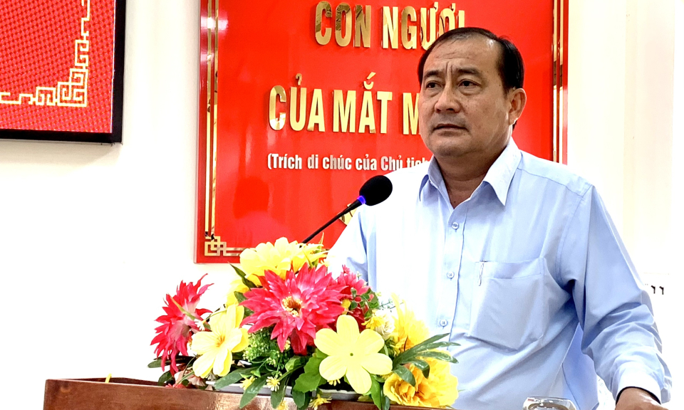 Huyện Châu Thành họp lệ thường kỳ tháng 4 năm 2023