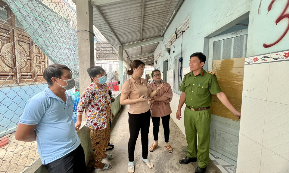 Bến Lức phát huy hiệu quả mô hình “chốt khóa chống trộm thông minh”