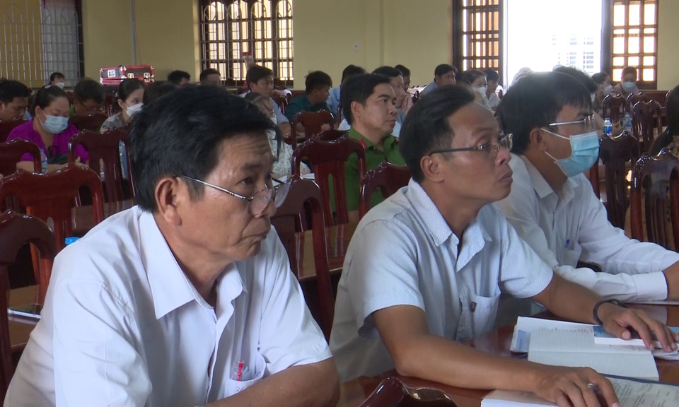 Tân Trụ bồi dưỡng nghiệp vụ công tác xử lý vi phạm hành chính